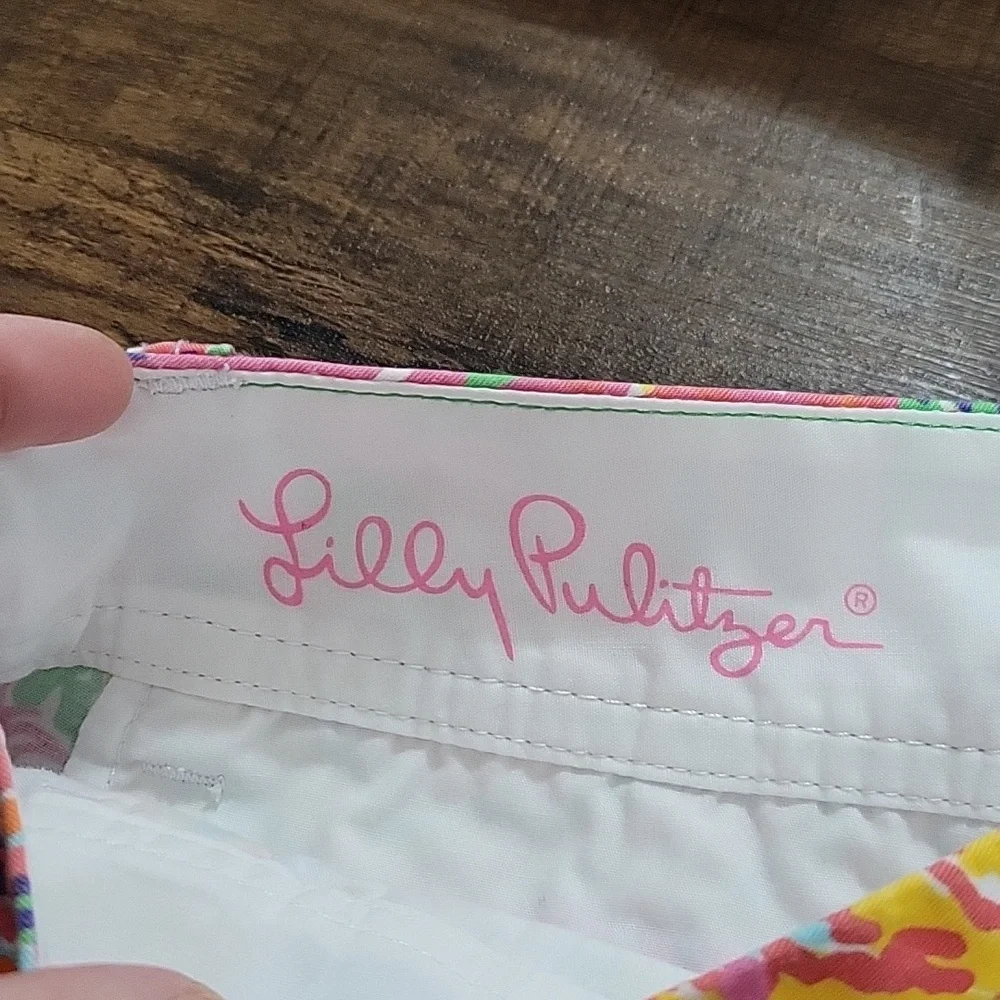 NWOT Lilly Pulitzer  Size 00 Colorful Women's Shorts - Picture 2 of 5